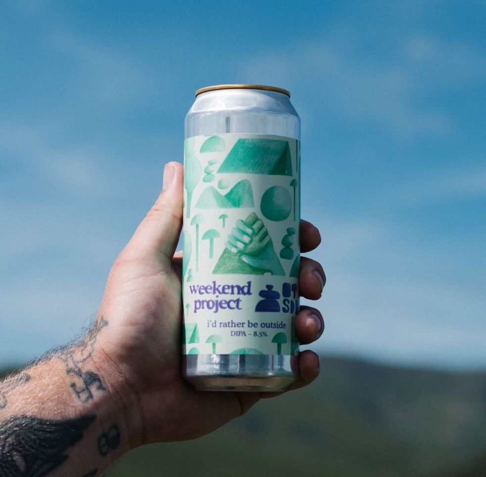 I'd Rather Be Outside - 1st Birthday Double IPA - 8.5%