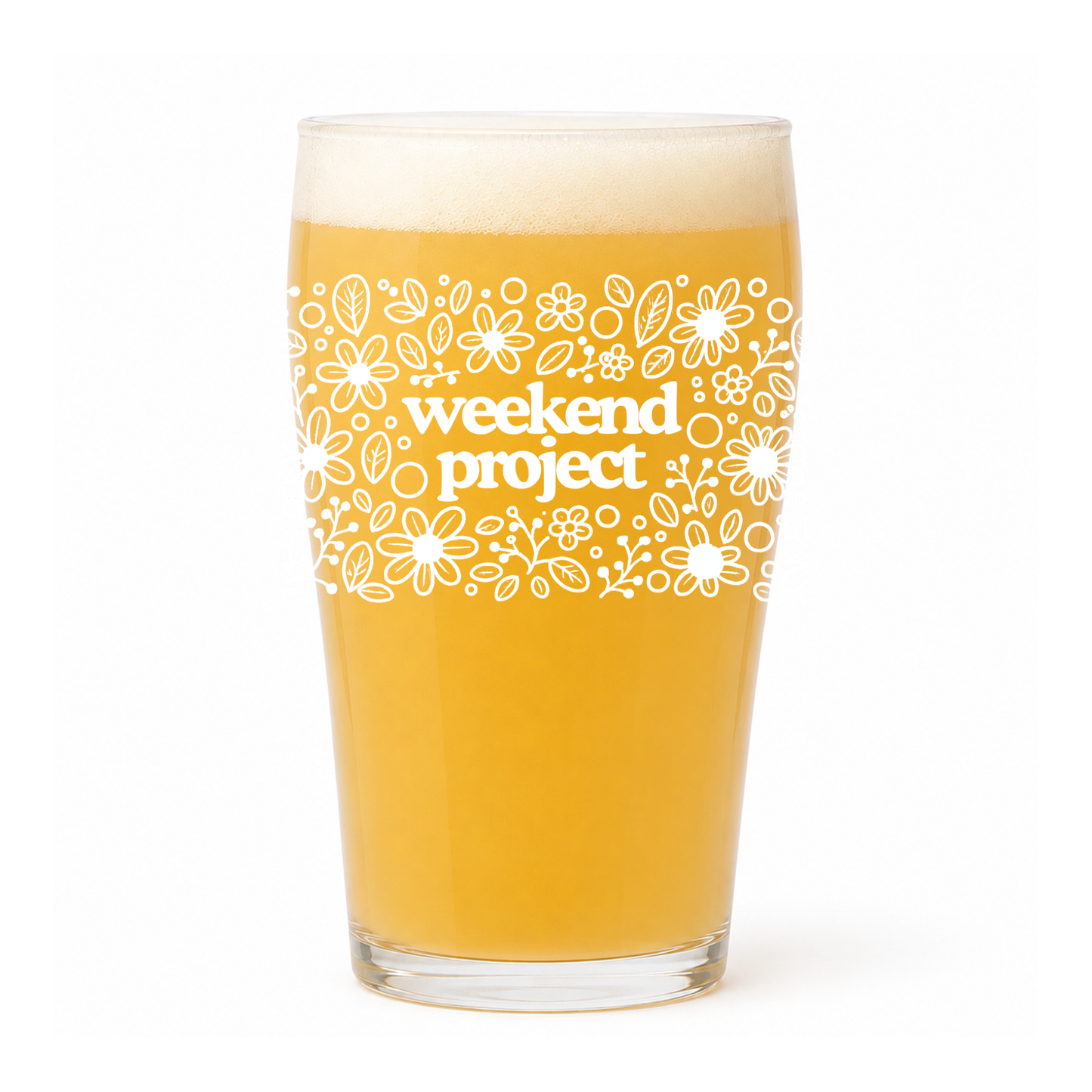 Weekend Project Meadows Pint Glass