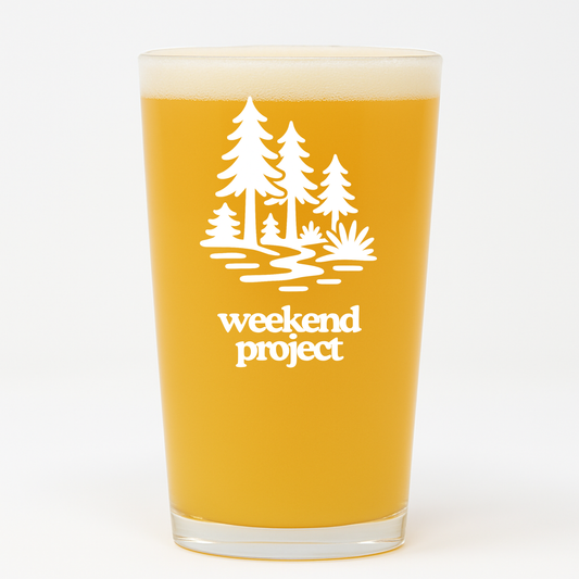 Conical Pint Glass