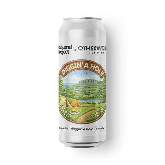 Diggin' a Hole - Double IPA - 8.0% (Otherworld Collab)